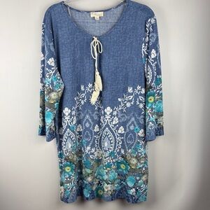 Misia women’s floral tunic top in large